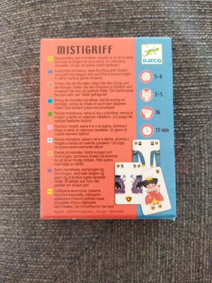 Jeu Mistigriff - photo numéro 3