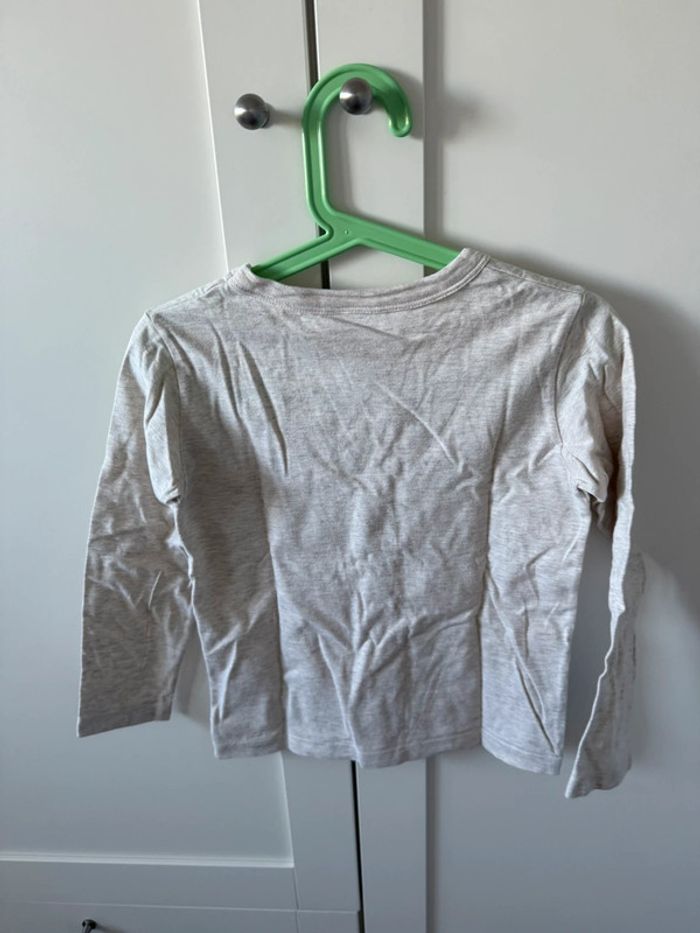 T-shirt manches longues petit bateau 6 ans - photo numéro 2