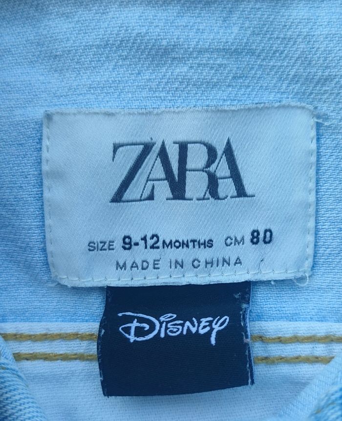 Veste en jean Minnie taille 9/12 mois - photo numéro 3