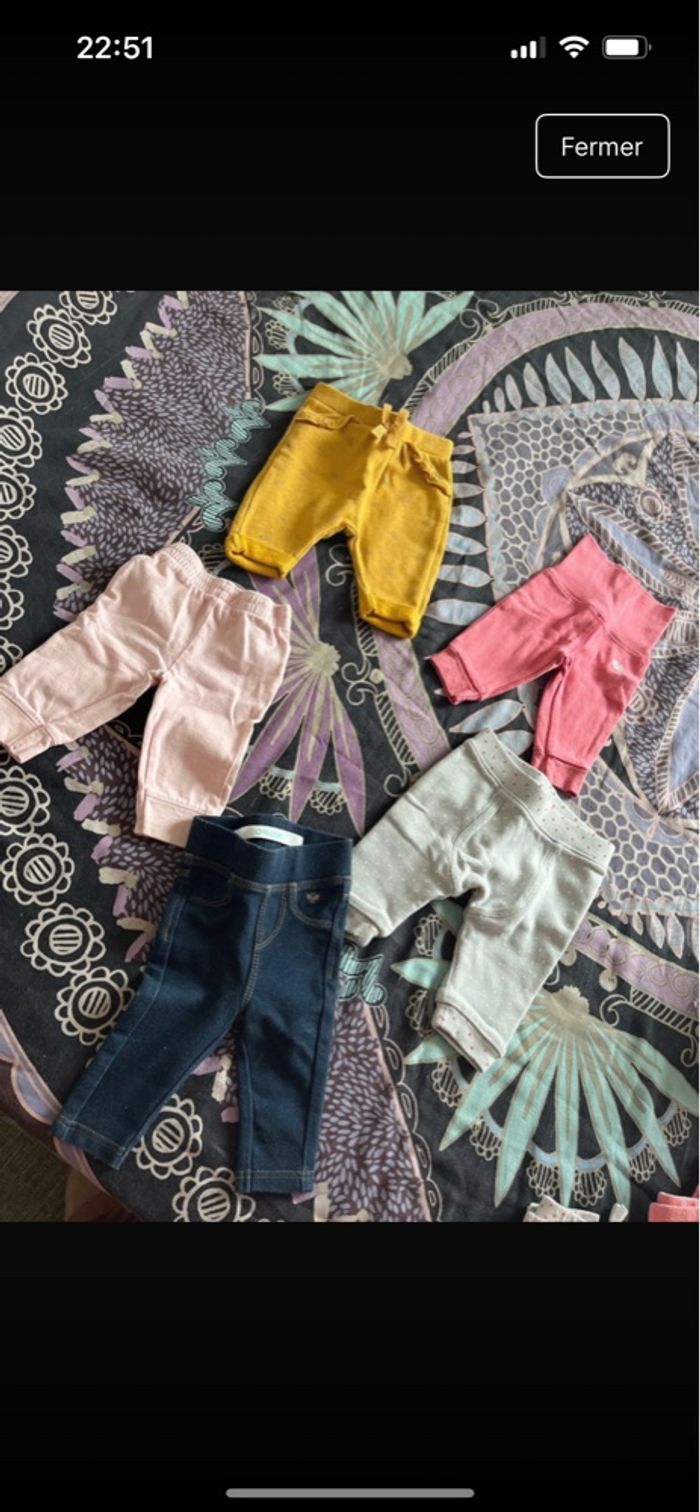 Lots vêtements. 1 mois fille - photo numéro 7