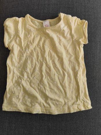 Tee-shirt jaune