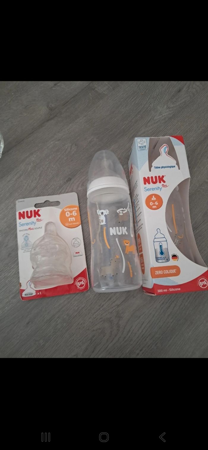 Lot biberon nuk