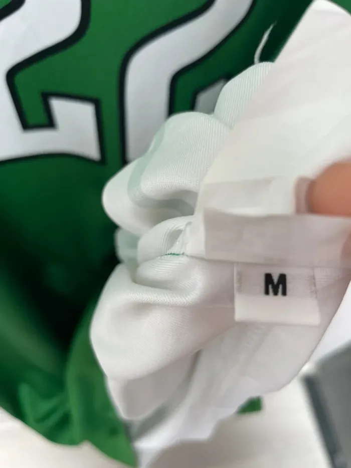 Basketball type jersey débardeur maillot reversible green white Adult M - photo numéro 10