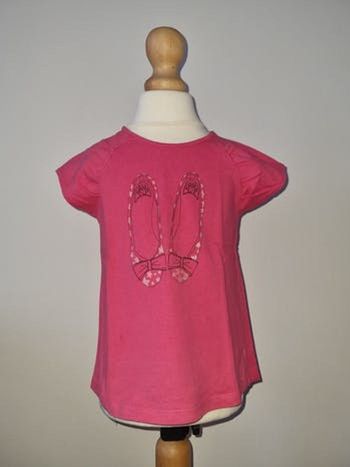 T-shirt rose fille 4 ans TAO
