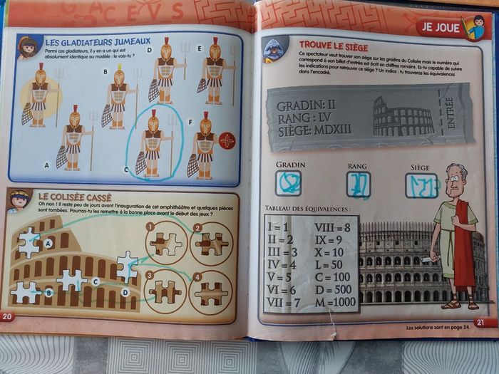 Lot 6 livres playmobil Aventure de l'histoire - photo numéro 5
