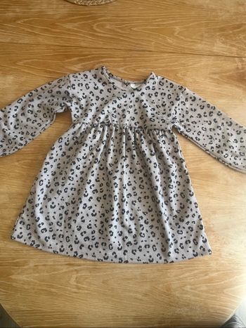 robe léopard manche longues fille primark