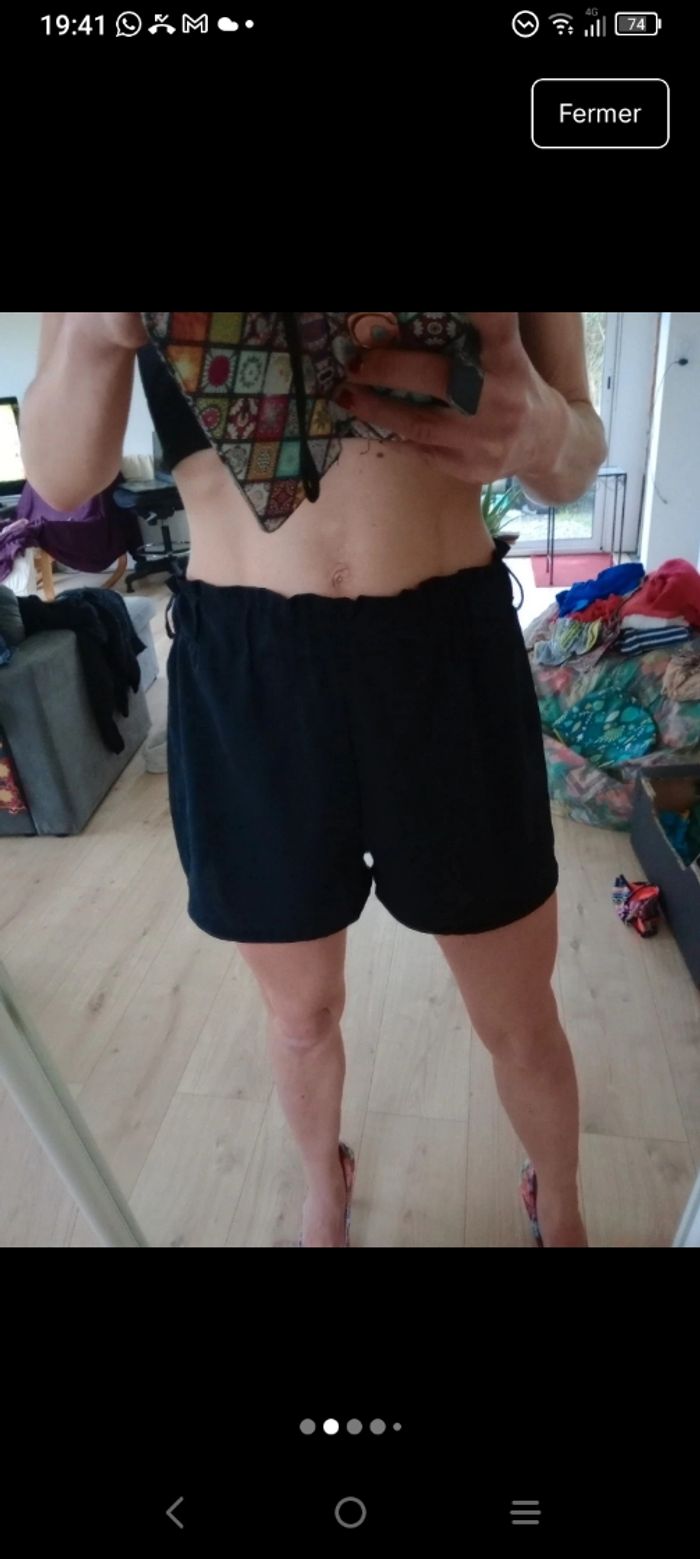 Short fluide s noir c81 - photo numéro 2