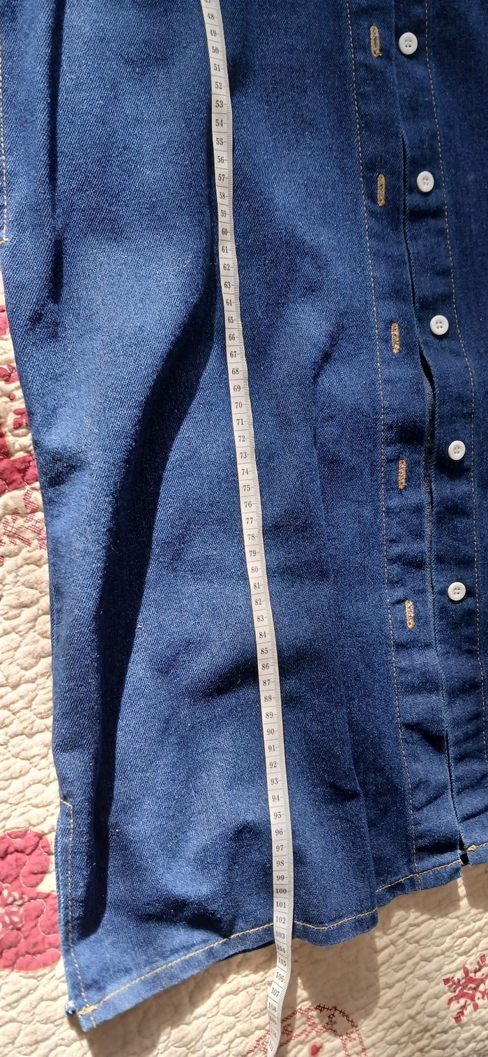 Manteau femme jeans T40 - photo numéro 4