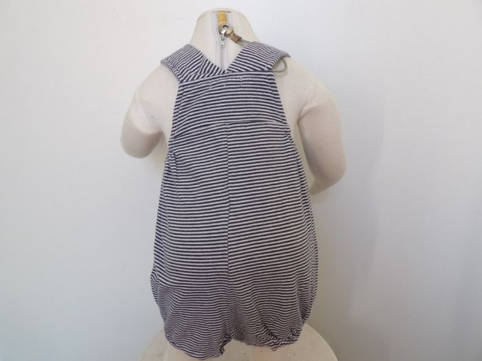Salopette rayures -in extenso - 12 mois - photo numéro 5