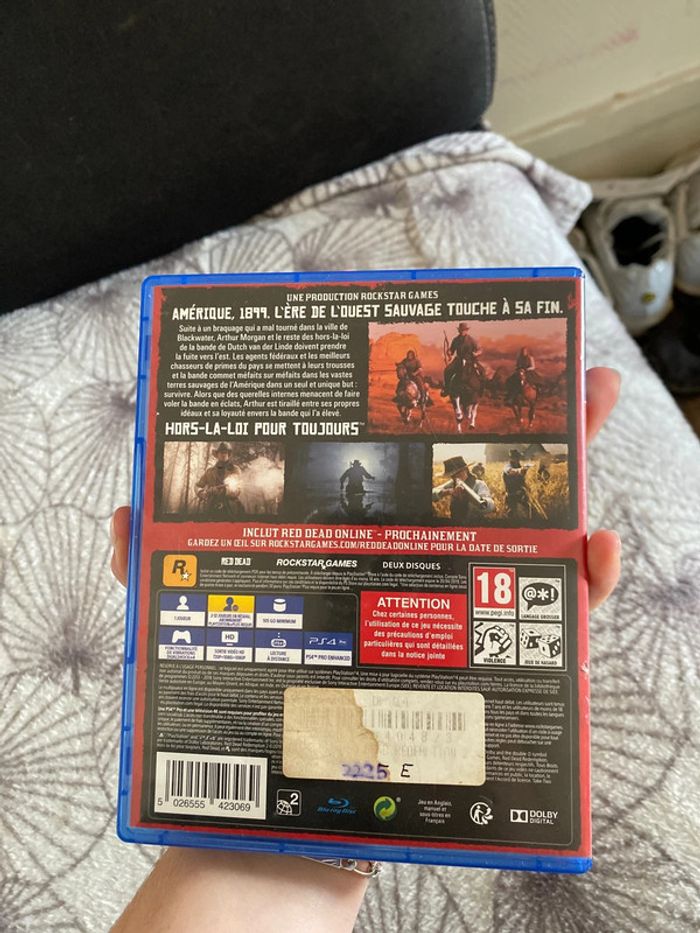 Jeu ps4 red dead redemption 11 - photo numéro 2
