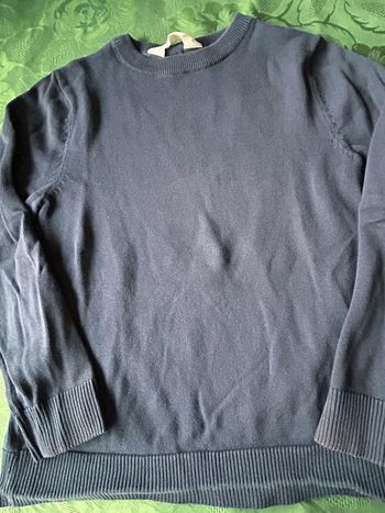 Pull marine 6-7 ans H&M
