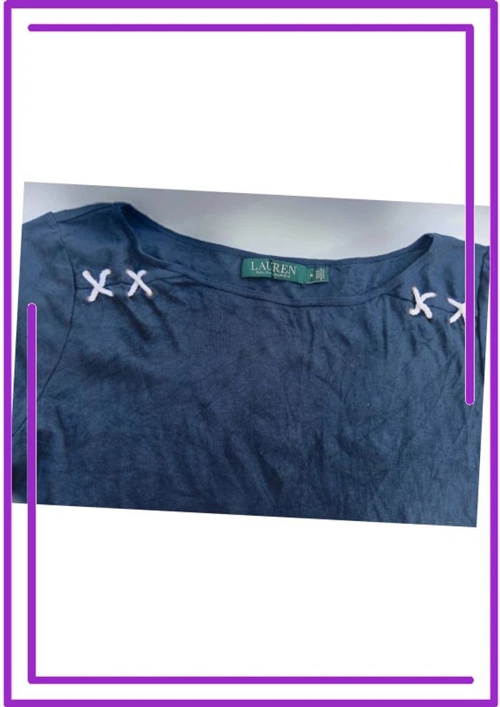 Tee shirt L Lauren Ralph Lauren - photo numéro 4