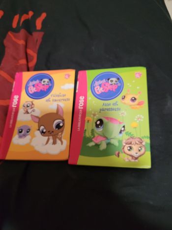 Littlest pet shop bibliothèque rose