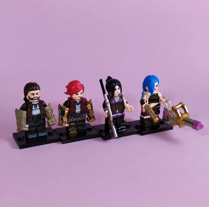 Arcane - lot de 8 Mini figurines au format Lego - photo numéro 2