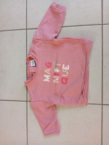 Sweat-shirt fille 1 an Tape à l'oeil