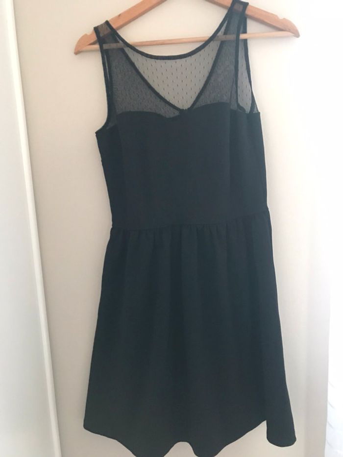 Robe noir Etam décolleté cœur