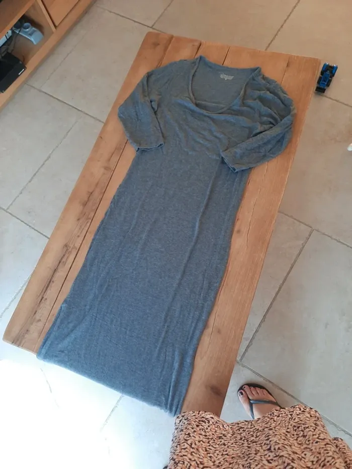 Robe longue grossesse