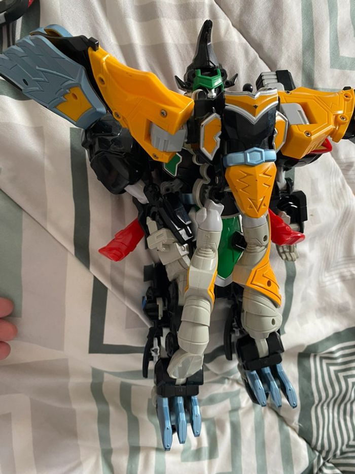 power rangers megazord bandai 2005 mystic force dx titan - photo numéro 10
