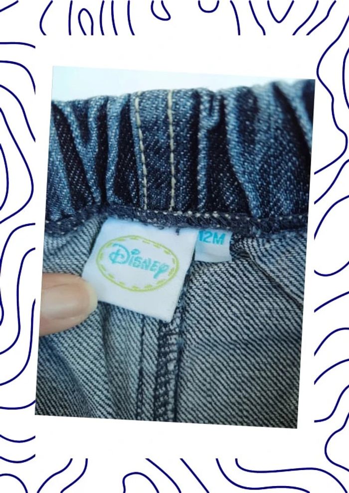 Jeans 12 mois Disney baby - photo numéro 3