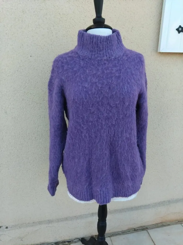 Pull Caroll  tL laine alpaga - photo numéro 2