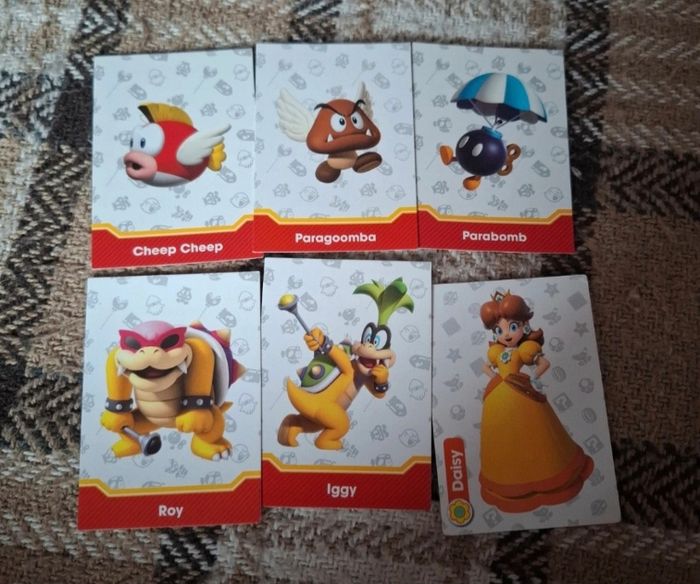 Lot de 64 cartes super Mario - photo numéro 8