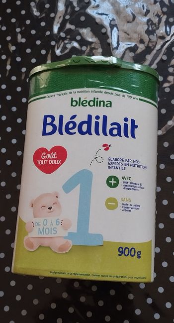 Lait blédina 1er âge neuf