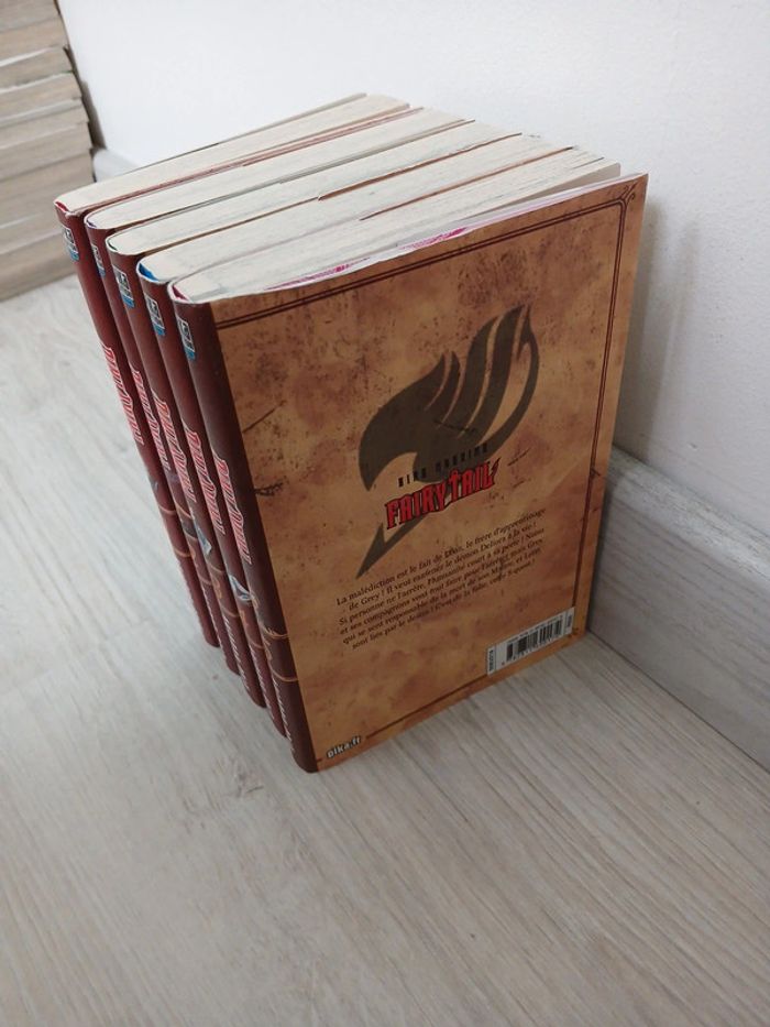 Lot fairy tail tome 1 à 5 - photo numéro 3
