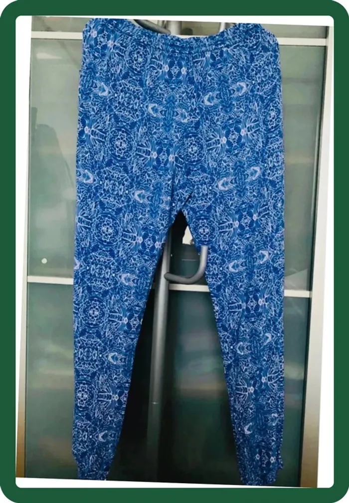 Pantalon Fluide Pantalon Femme SerrÃ© Cheville Bouffant Sale