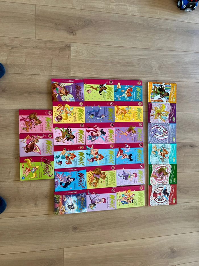 Livre pour enfants la bibliothèque rose winx à l unité