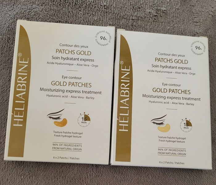 Patch gold contour des yeux
