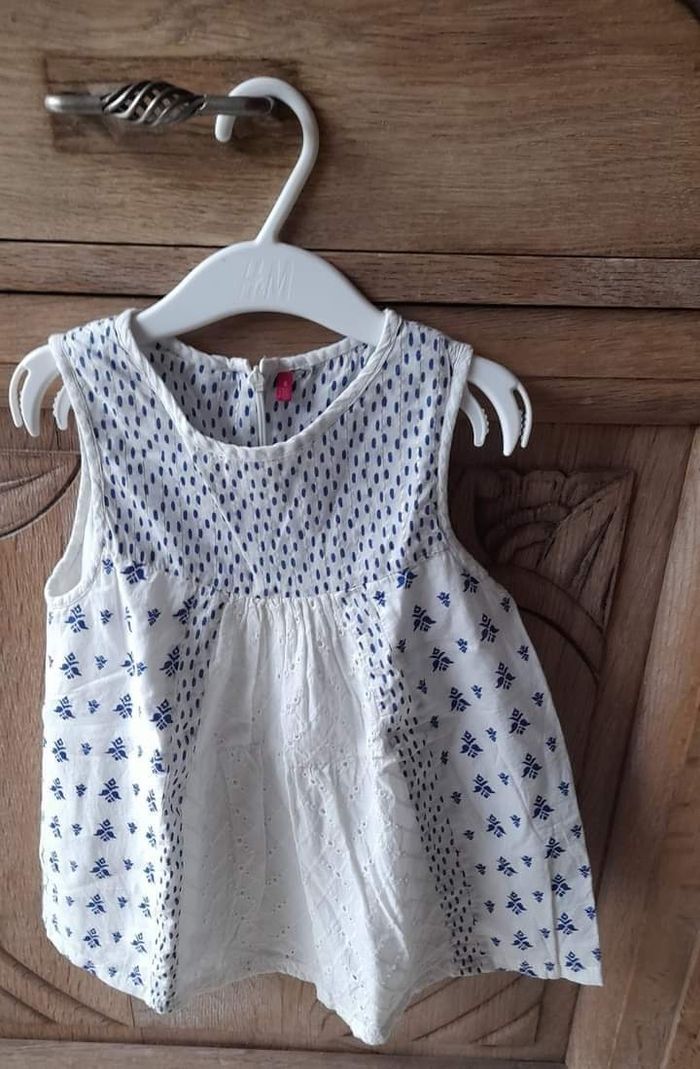 Lot de 2 blousrs fille 116 - photo numéro 4