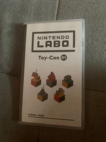 Jeu Nintendo switch labo toy con 01