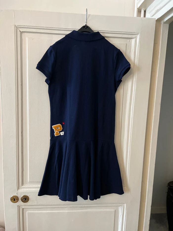 Robe polo neuve piqué de coton marine 12 ans - Ralph Lauren - photo numéro 5