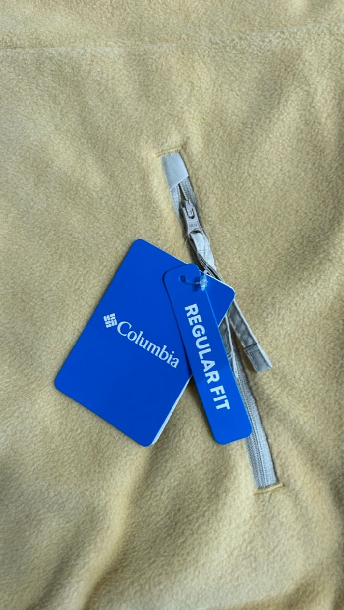 Polaire Columbia sequoia grove jaune taille M - photo numéro 4