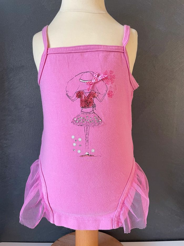 Débardeur rose fille