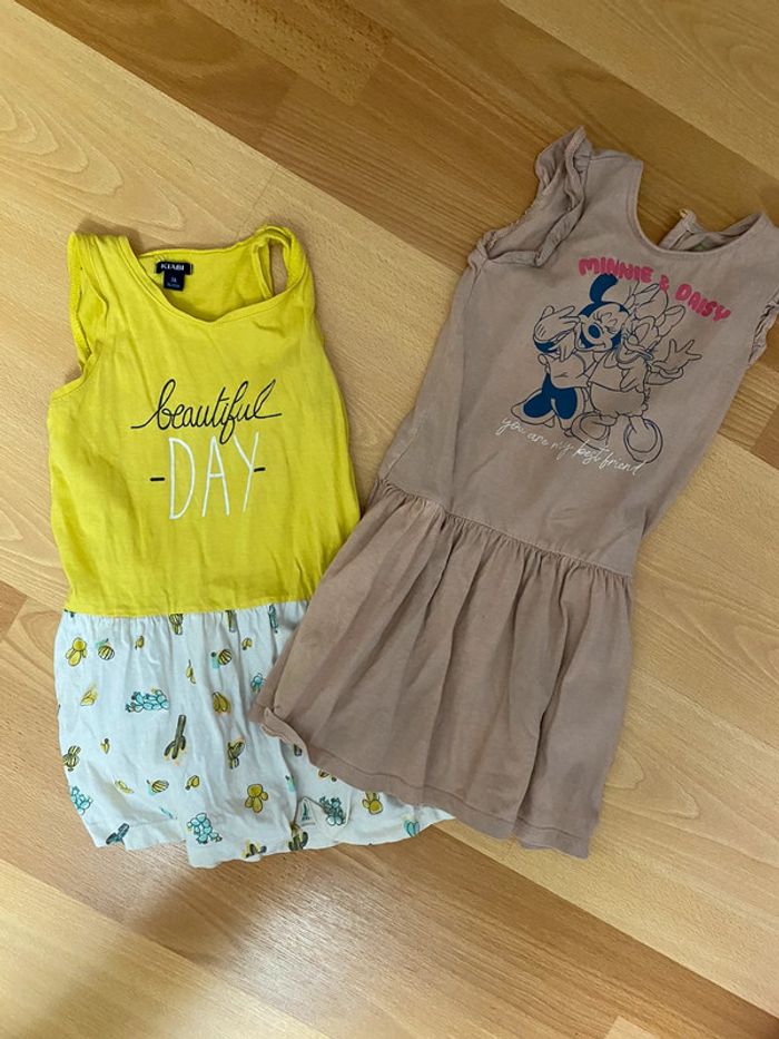 Lot deux robes d’été pour filles