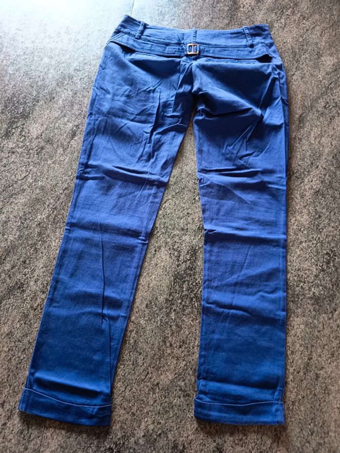 Pantalon slim taille 40 mangue - photo numéro 2