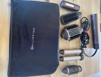 Brosse coiffante lisseur boucleur