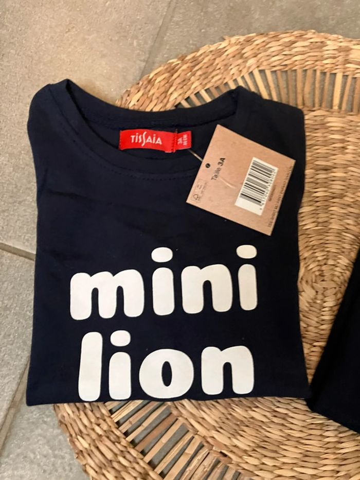 Lot de 2 tee-shirts mère et fils - photo numéro 8