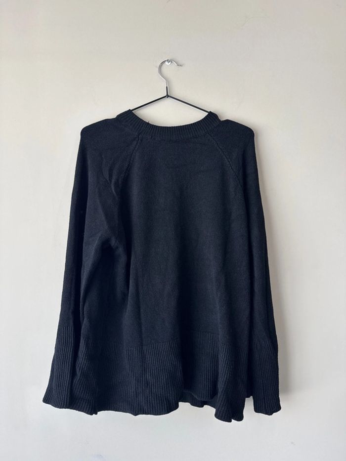 👚👖Ensemble pantalon + pull ~ très bon état noir- taille unique - photo numéro 4
