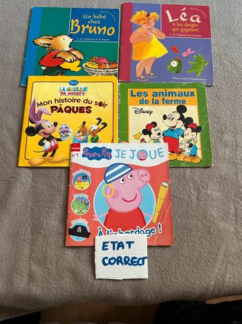 Lot de 5 livres