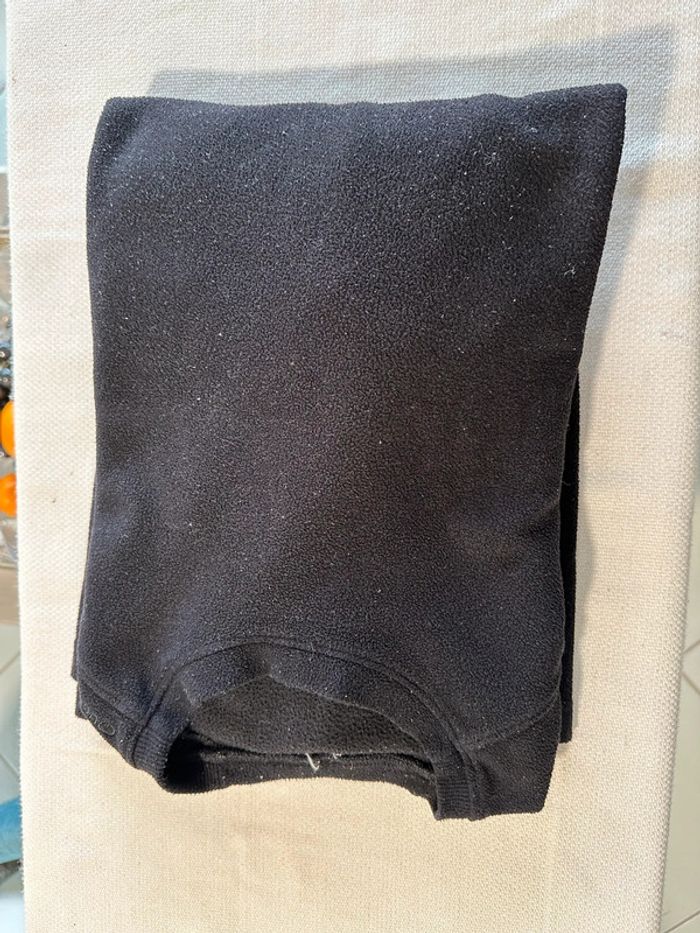 Polaire Quechua noir avec col rond - photo numéro 4