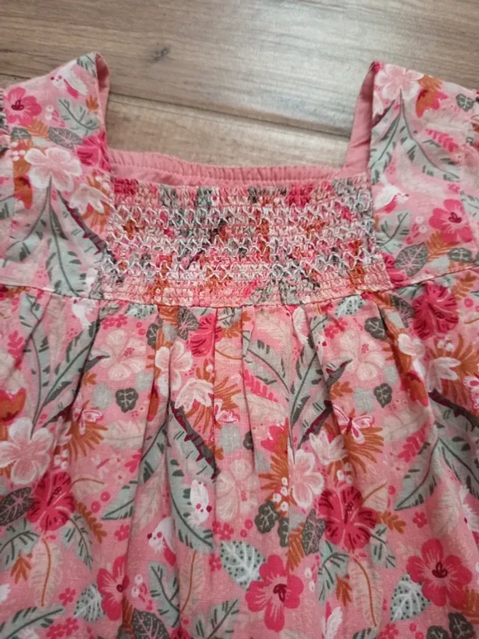 Robe fleurie rose Sergent Major 6 ans - photo numéro 4