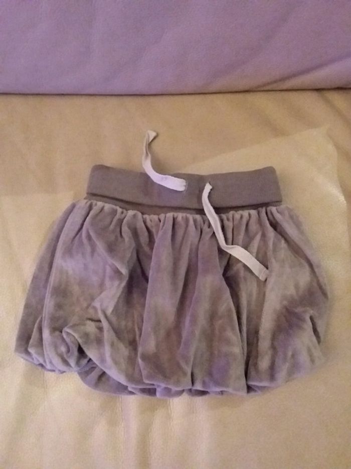 Jupe boule velour - photo numéro 2