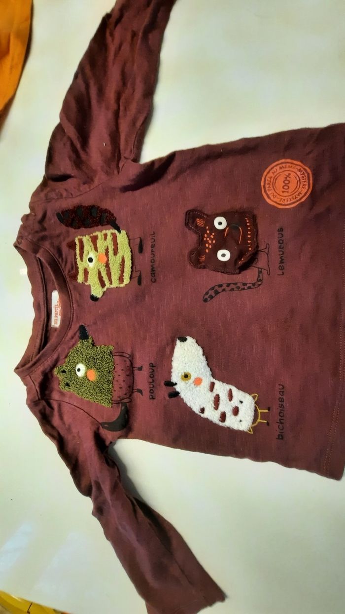 lot de 10 tee shirt manches longues - photo numéro 3