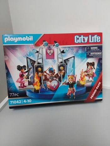 Playmobil 71042 Groupe de Rock