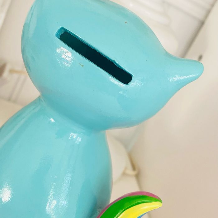 Tirelire chat siamois peint main - photo numéro 3