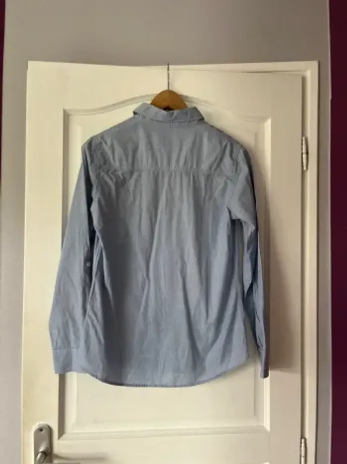 Chemise garçon XS – Kiabi – Bleu – Comme neuve - photo numéro 3