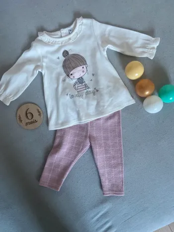 Ensemble 6 mois fille
