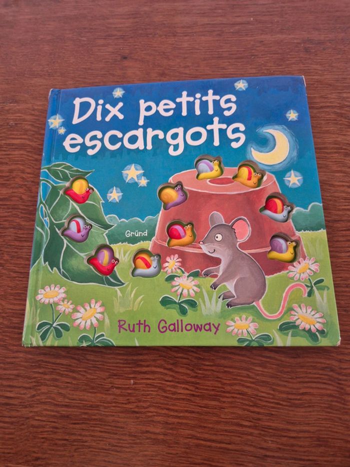 Livre escargot 3d et popup